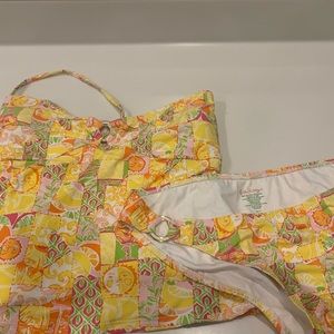 NWOT Vintage Lilly Pulitzer Tankini size 14